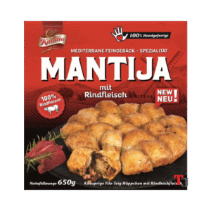 Mantije meso 650g.